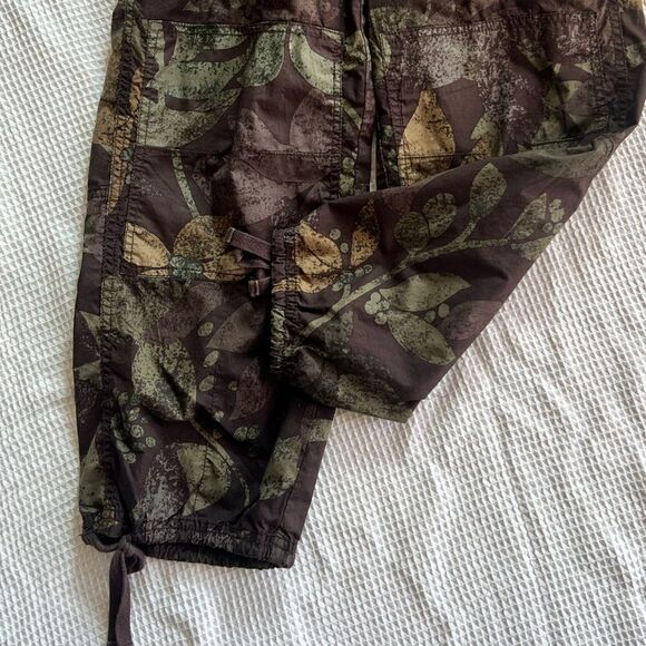 Anthropologie Women's RIPLEY Moss Utility Camouflaged Brown Green Pants sz 25P - Picture 9 of 14